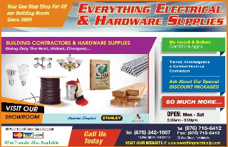 Carib Hardware & Electrical Supplies - Hardware-Retail